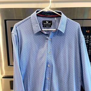Buttercloth Brand, long-sleeve, men’s shirt, extra large.